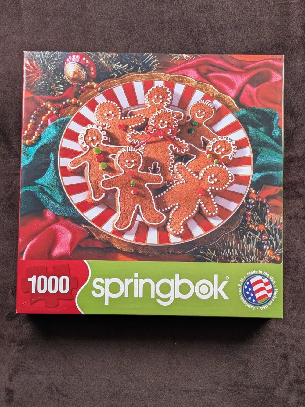 Springbok Gingerbread Goodies — 1000 Pieces